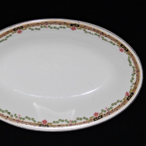 Antique Alfred Meakin Gravy Boat with Underplate - Picture 10 of 11